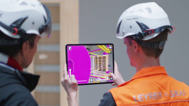 Digitales 3D-Gebäudemodell für die BIM-Planung