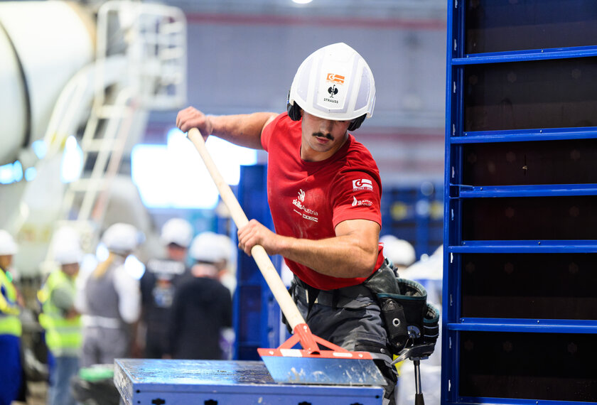 Julian Gintner bei den WorldSkills 2026 in Shanghai
