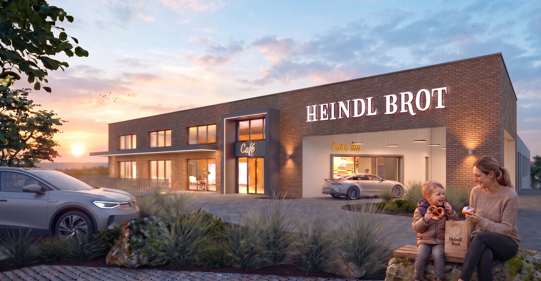 Rendering Bäckerei Heindl