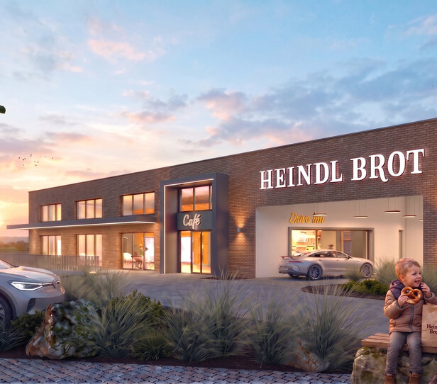 Rendering Bäckerei Heindl